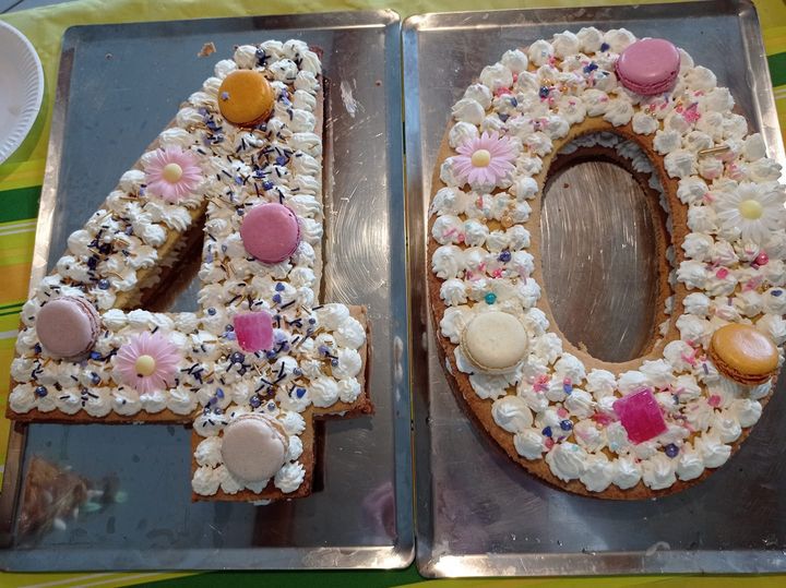 Number cake 40