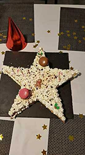 Number cake étoile