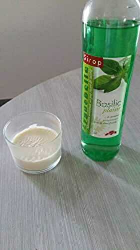 Panacotta basilic