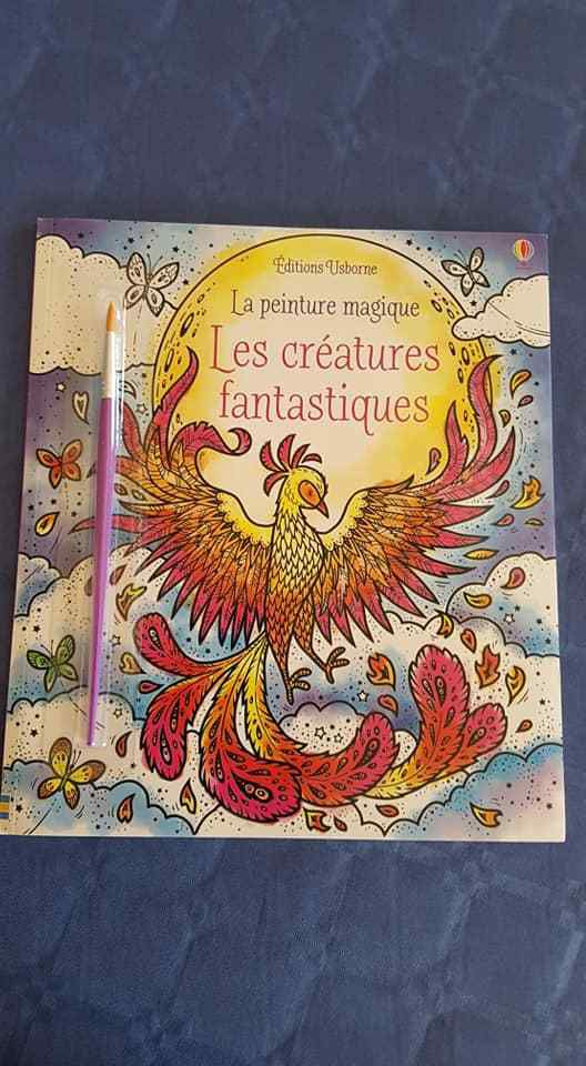 Peinture magique Usborne "Les créatures fantastiques "