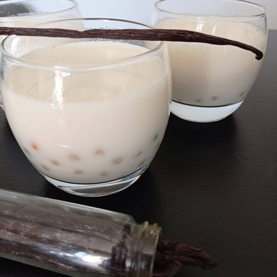 Perle de tapioca lait vanillé