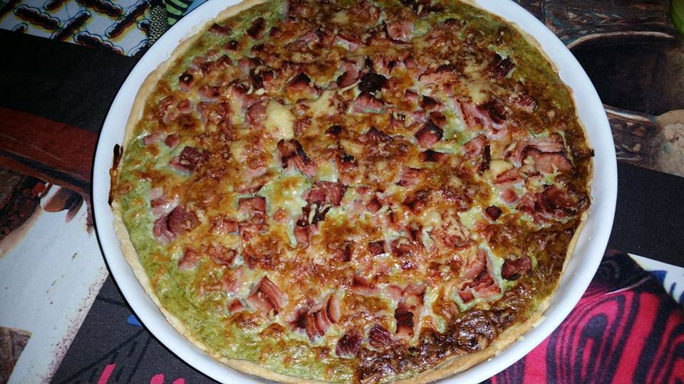 Quiche poireaux jambon