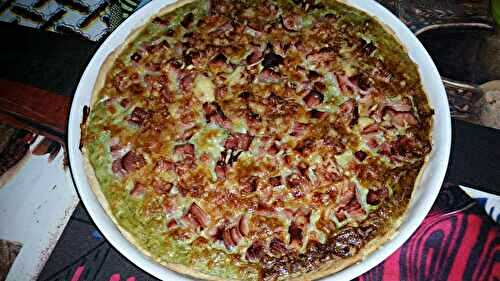 Quiche poireaux jambon