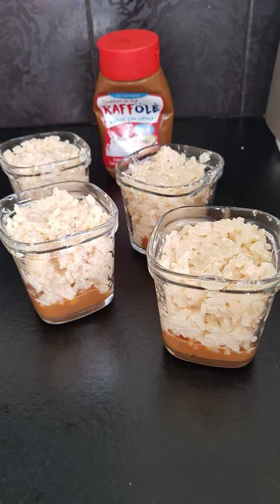 Riz au lait confiture de lait Raffolé