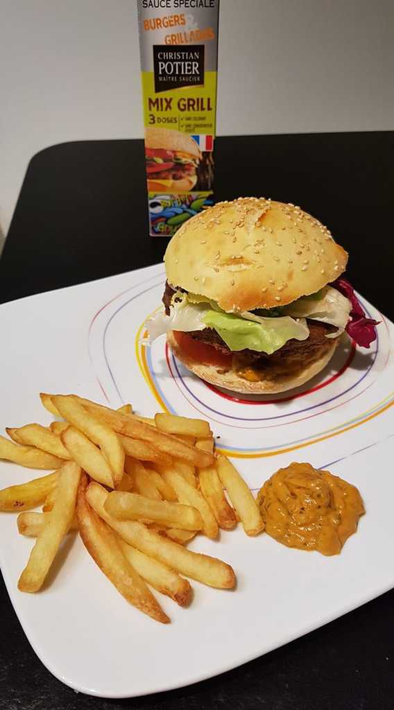 Sauce Christian Potier mix grill burger