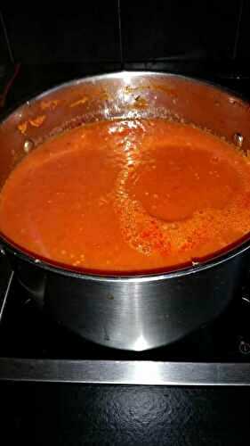 Sauce tomate maison