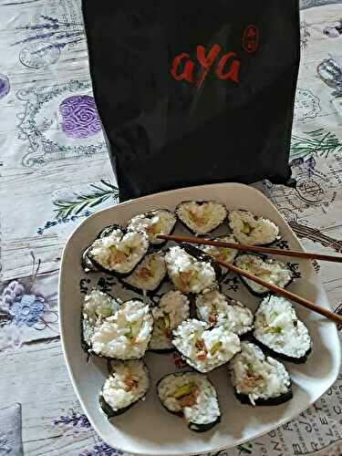 Sushi forme coeur