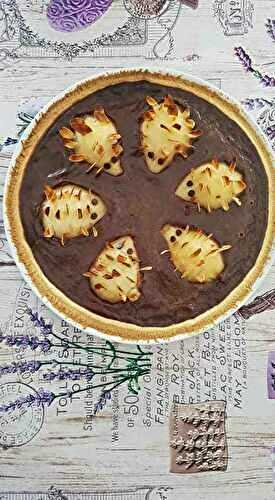 Tarte au chocolat " Hérissons"