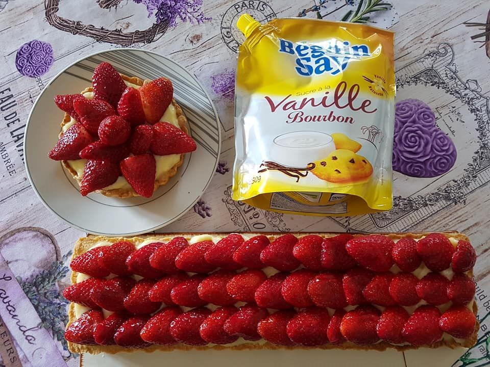 Tarte aux fraises