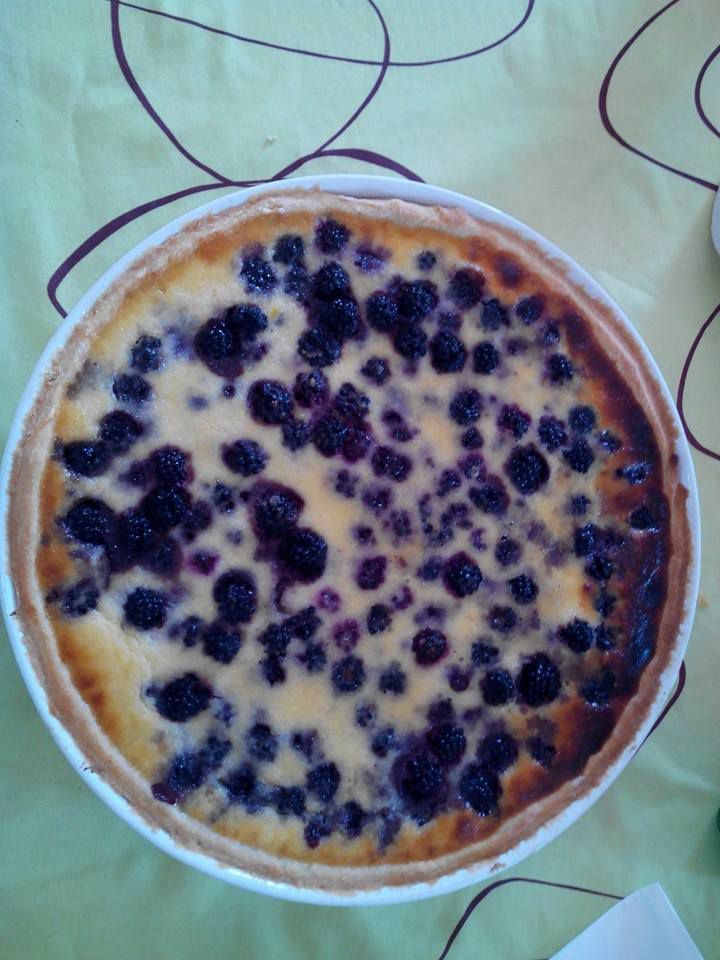 Tarte aux myrtilles