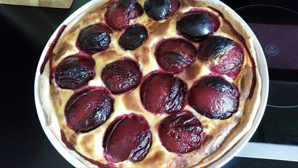 Tarte aux prunes