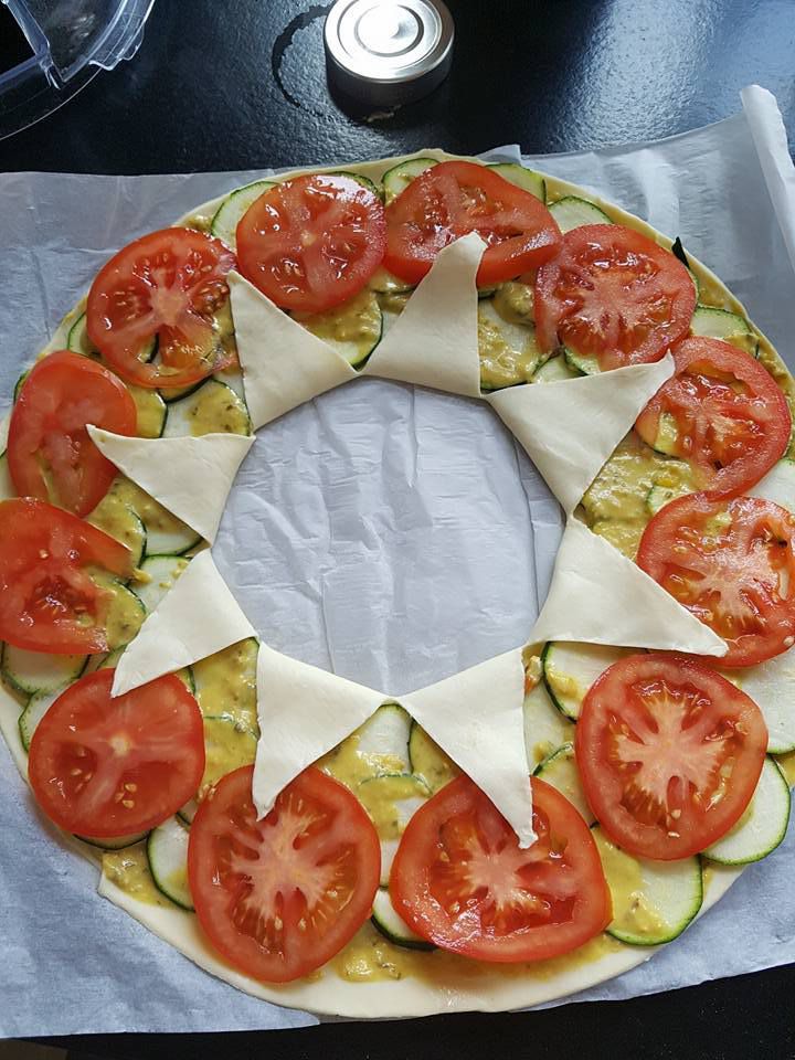 Tarte ensoleillée