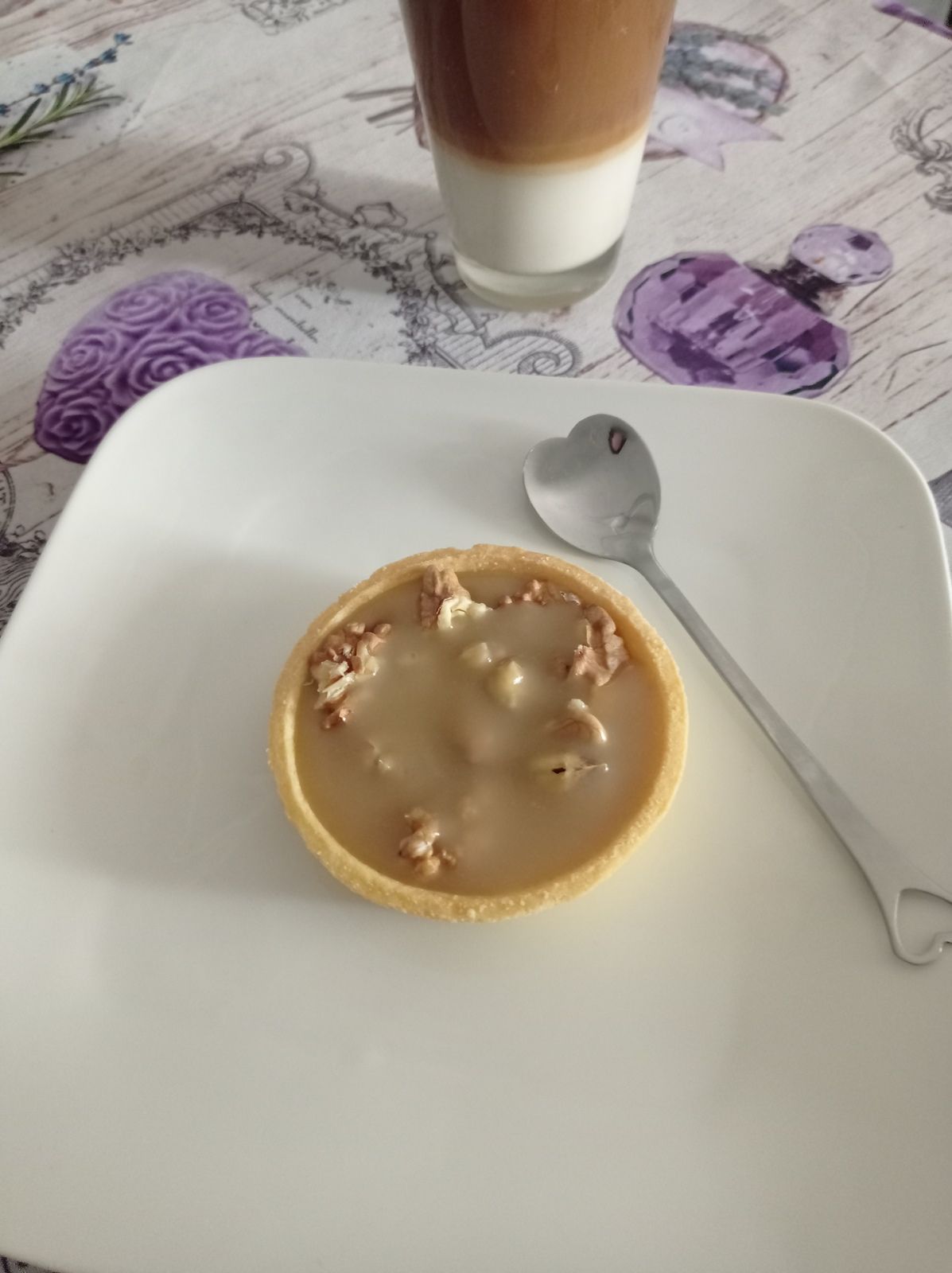 Tartelette caramel et noix