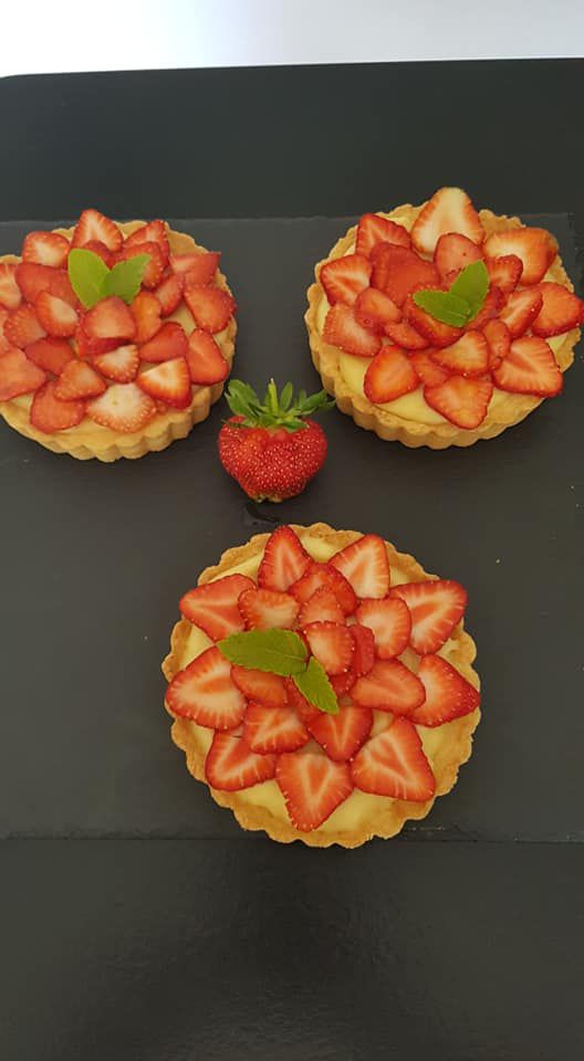 Tartelettes aux fraises