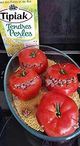 Tomates farcies tendres perles tipiak
