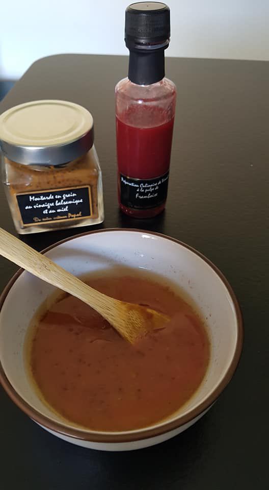 Vinaigrette avec produits Silcom épicerie fine