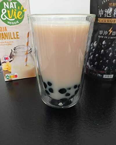 Bubble tea lait soja vanille