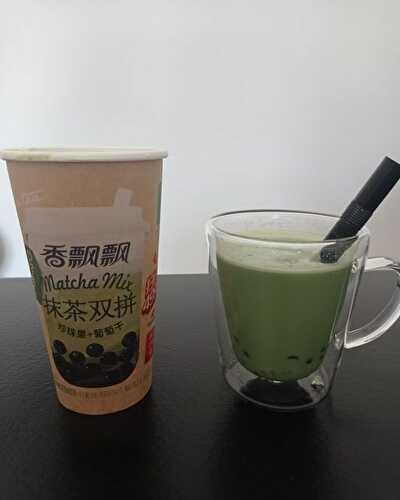 Bubble tea matcha