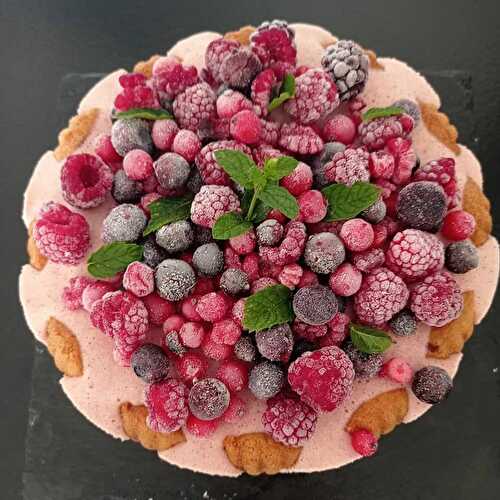 Charlotte madeleines, mousse à la fraise et sucre vanillé Boutique JOCK  bordeaux - La cuisine de laeti