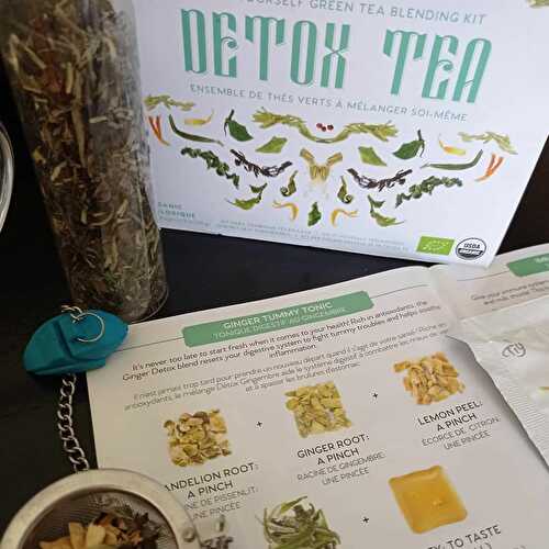 Détox tea , kit thé disponible sur le site Jooziafrance