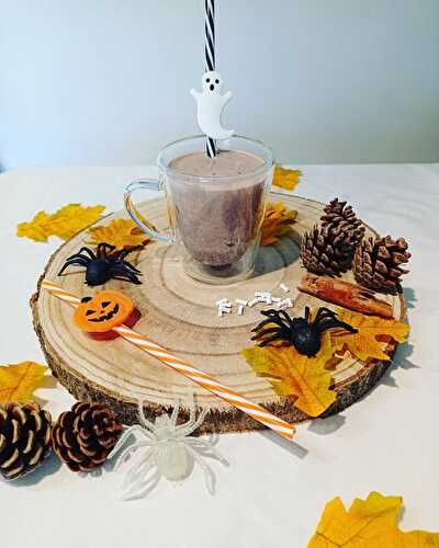 Chocolat chaud halloween