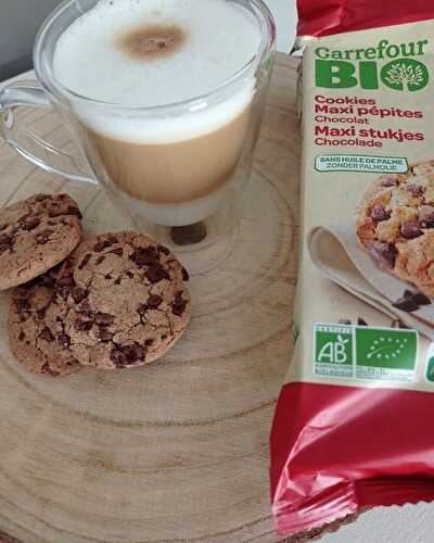 Cookies produits Carrefour bio