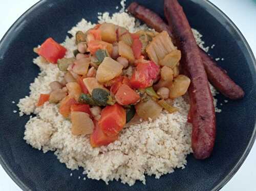 Couscous ( merguez de mon partenaire Grutto FR )