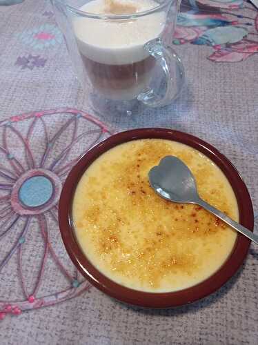 Crème brûlée vanille Vanilla Gasy