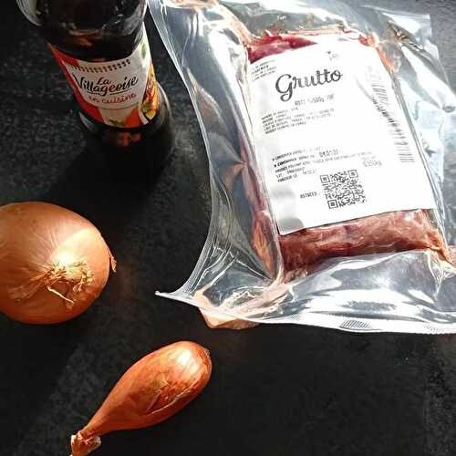 Rôti de bœuf sauce Vin rouge Grutto FR Code promo lacuisinedelaeti5