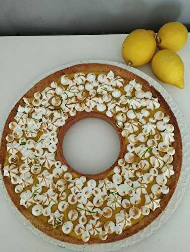 Tarte citron meringuée