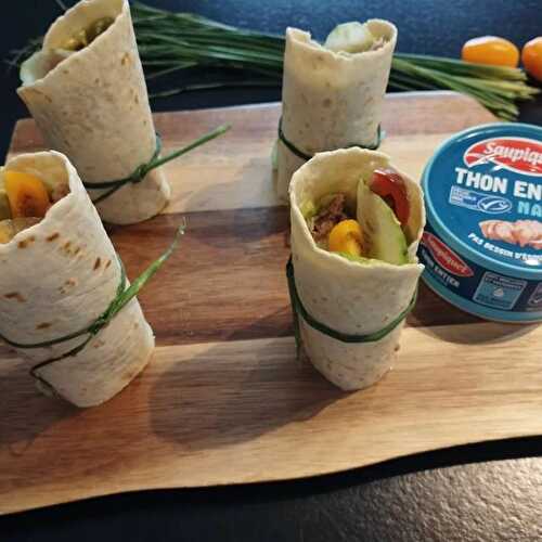 Wrap avocat/ thon