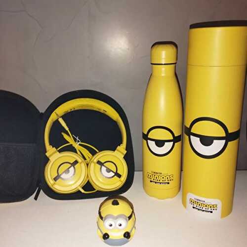 Lot gagné sur Kinepolis France  Pack collector minions 2