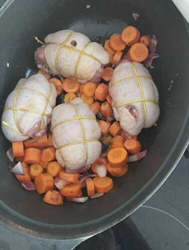 Farcis de poulet aux champignons Royal Bernard