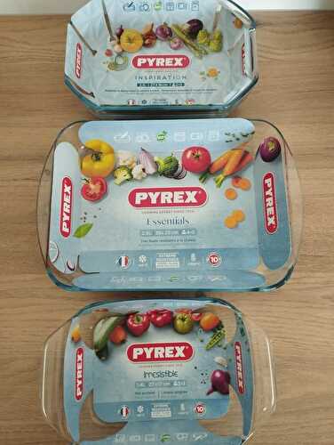 Pyrex plats au four