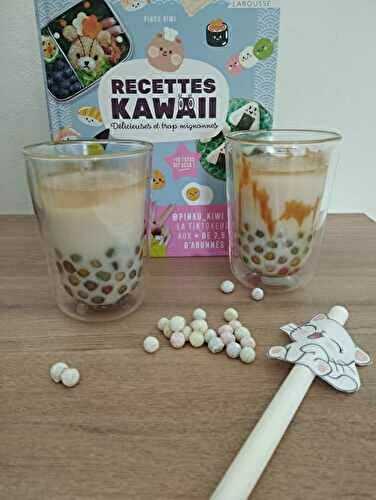 Recette kawaii Bubble tea  Recette Larousse Cuisine