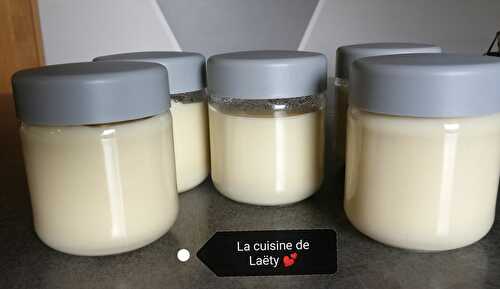 Crème légère saveur Vanille - La cuisine  de Laëty