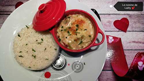 Fondue de poireaux et de Bacon