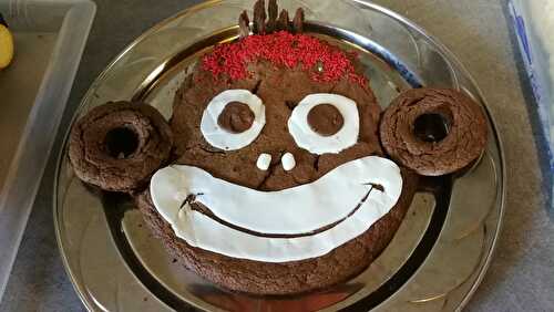 Gâteau d'anniversaire 🎂  fondant chocolat 🍫