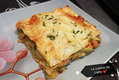 Lasagne aux légumes et au thon 😋