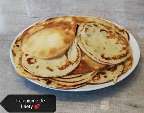 Mini crêpes / Pancakes 🥞 - La cuisine  de Laëty