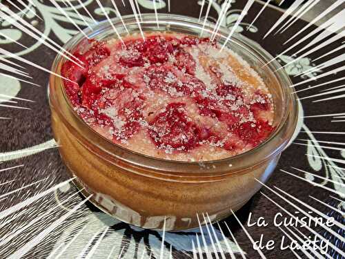 Clafoutis aux framboises