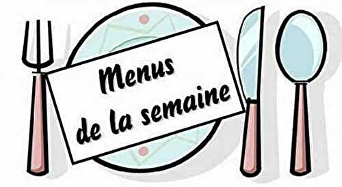 ✏ Menu Semaine 5 Année 2023 ✏