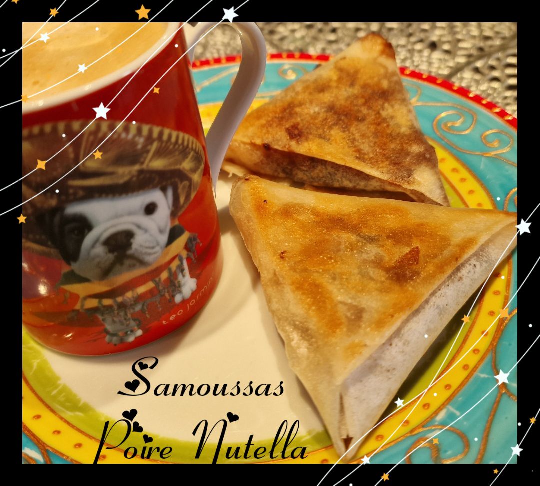 Samoussas Poire Nutella