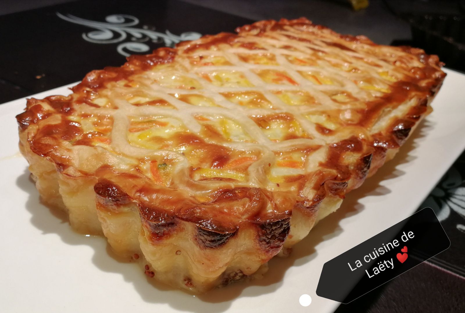 Tarte feuilletée au Thon et aux Légumes