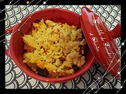 Crumble Tomates Chorizo