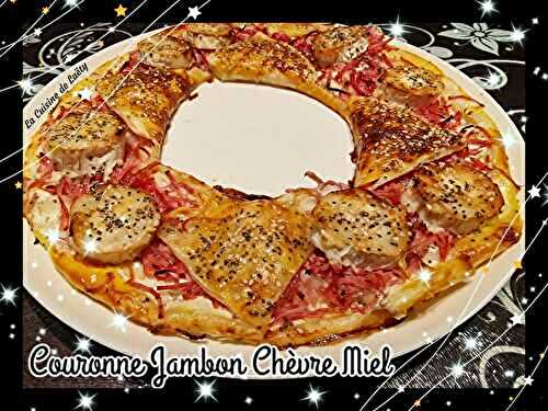 Couronne Jambon - Chèvre - Miel 