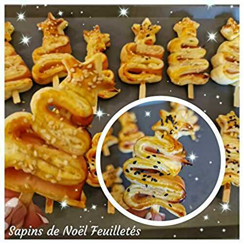 Sapin de Noël feuilletés