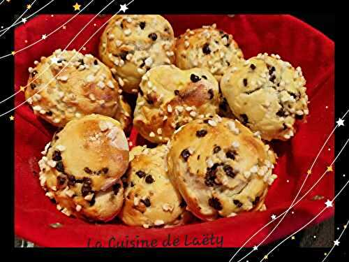 Brioches Express aux pépites de Chocolat