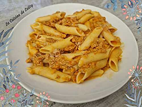 Penne au Thon et au Poivron
