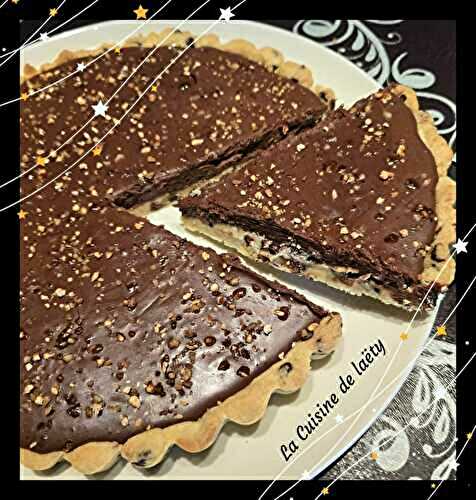 Tarte Cookie au Chocolat Praliné